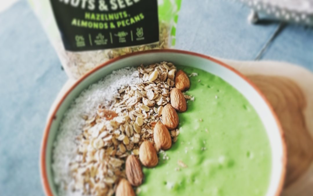 Fit Healthy Smoothie Bowl Spinazie & Avocado